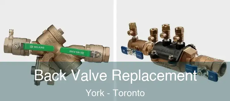  Back Valve Replacement York - Toronto