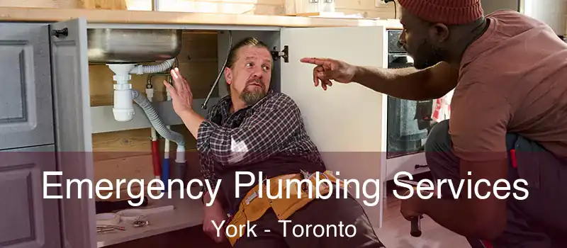  Emergency Plumbing Services York - Toronto