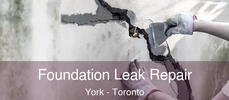  Foundation Leak Repair York - Toronto