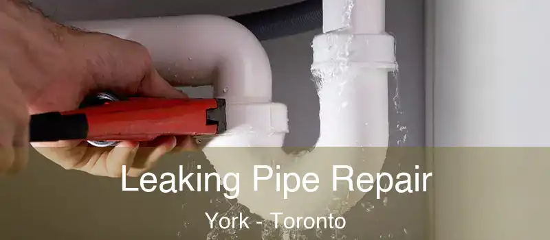  Leaking Pipe Repair York - Toronto