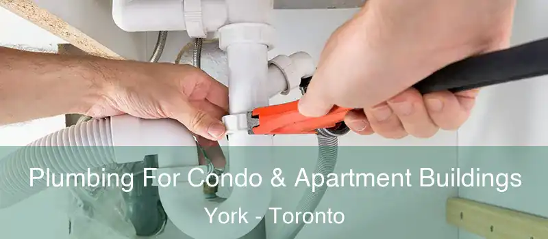  Plumbing For Condo & Apartment Buildings York - Toronto