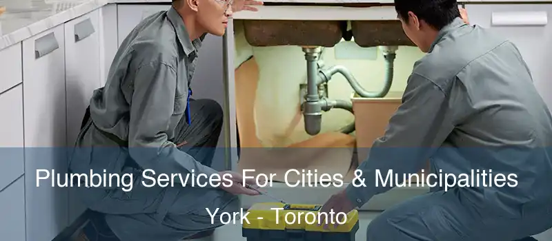  Plumbing Services For Cities & Municipalities York - Toronto