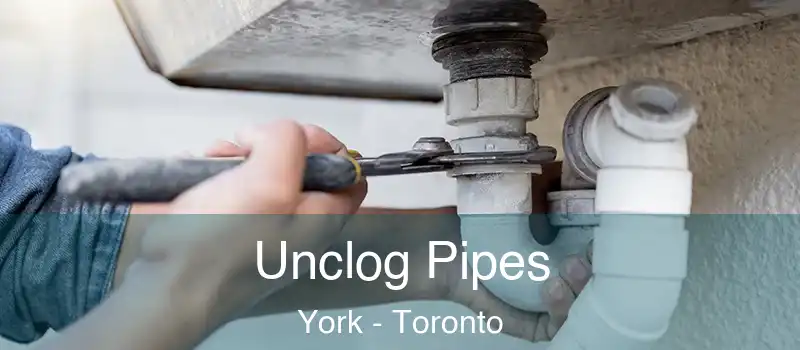  Unclog Pipes York - Toronto
